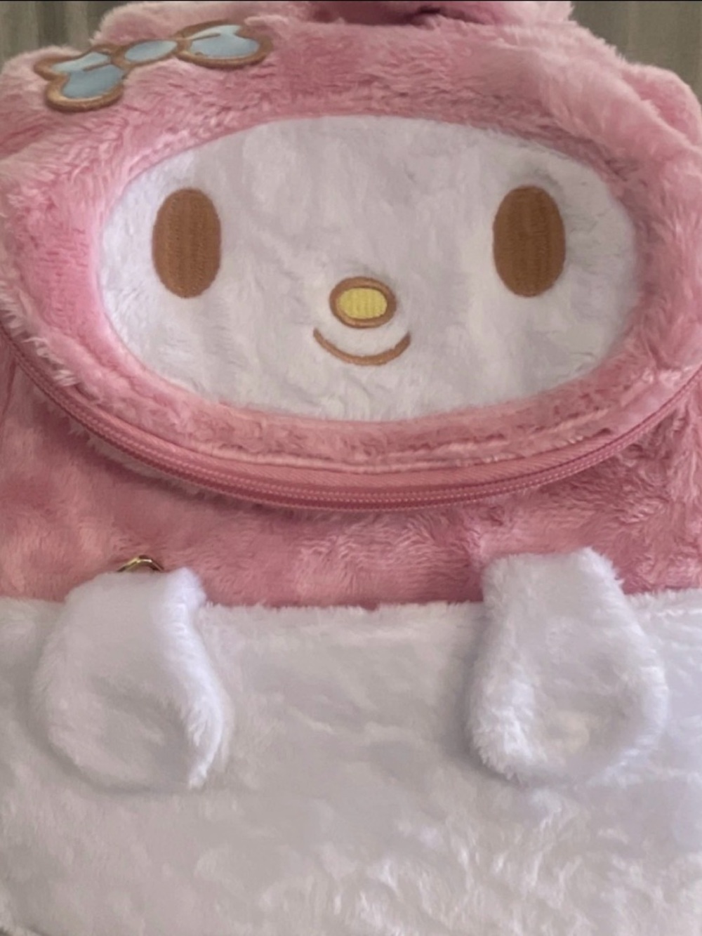 Loungefly Sanrio my melody plush mini backpack!! Brand new:)